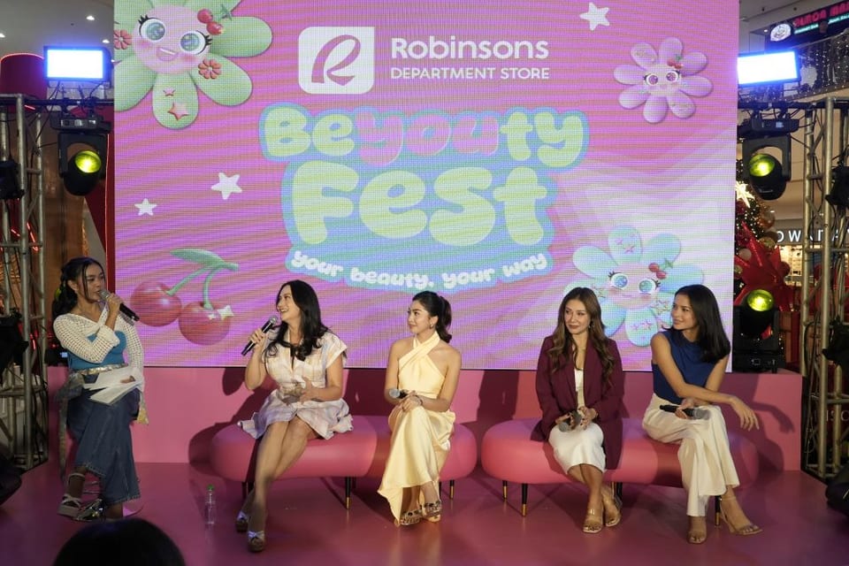 robinsons department store beyouty fest expert talks